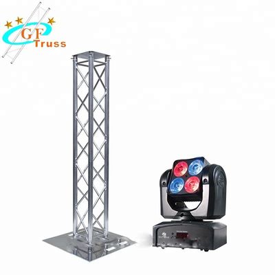 Totem DJ Light Truss Tower cho sự kiện trong nhà Wedding 50mm Tube