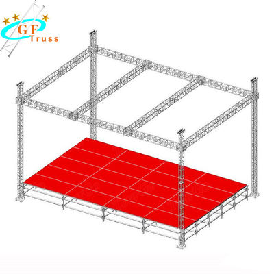 Giàn nhôm ngoài trời vuông nhẹ