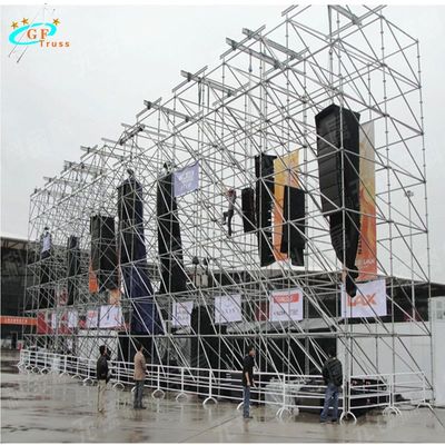 Giàn nhôm lớp 290mm * 290mm cho thang máy sự kiện ngoài trời