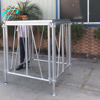 Nền tảng chịu lực cao có thể điều chỉnh bằng nhôm di động cho buổi hòa nhạc sự kiện ngoài trời