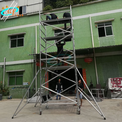 Tháp giàn giáo bằng nhôm kính thiên văn có thể tháo rời ngoài trời Dễ dàng cài đặt