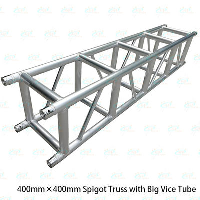 Giàn nhôm chiếu sáng 400mm * 400mm Hệ thống giàn giàn toàn cầu, giàn trung tâm chiếu sáng sân khấu Trung Quốc