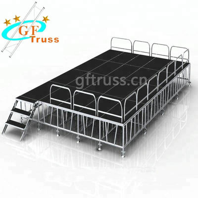 Điều chỉnh nền tảng di động bằng nhôm cho buổi hòa nhạc tùy chỉnh