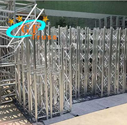 Giàn chất lượng tốt Giàn nhôm Giàn nhôm Sân khấu ngoài trời Hộp được sử dụng để triển lãm