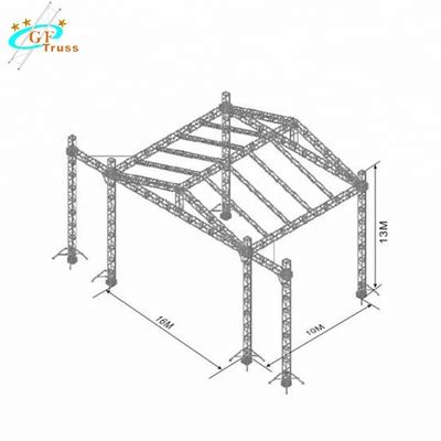 Liên hoan được sử dụng Nhà hát Chiếu sáng Giàn nhôm 290mm Loại Spigot
