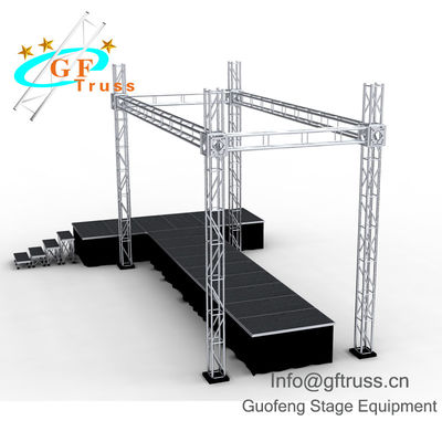 Mobile Modular Nhôm Stage Giàn ngoài trời Sân khấu nhẹ di động