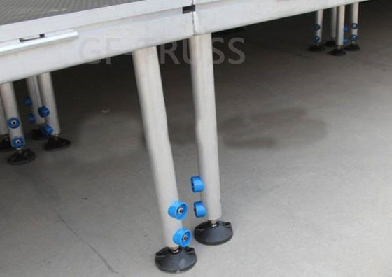 Tiệc cưới bằng nhôm sân khấu giàn có thể điều chỉnh chiều cao 0,6M