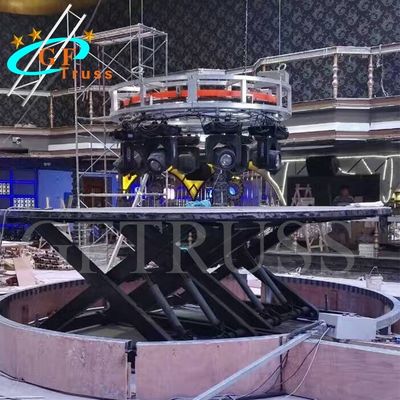 Giàn nhôm quay tròn Giàn xoay Nâng nâng lên xuống