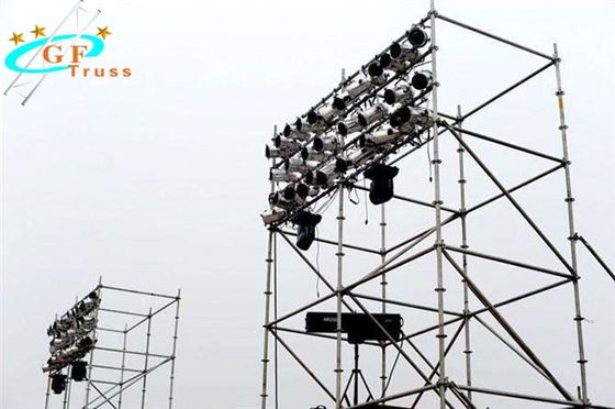 6061 T6 Lớp nhôm Giàn nặng Nhiệm vụ kích thước trung bình Hình vuông