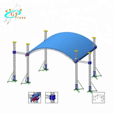 Triển lãm mái vòm bằng nhôm 1m