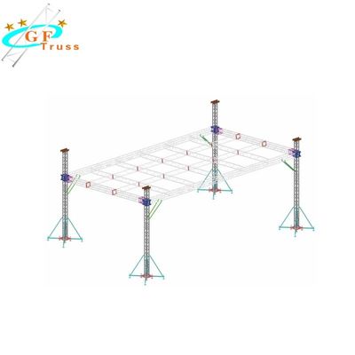 Nhà sản xuất Chuyên nghiệp tùy chỉnh TUV được chứng nhận Sân khấu hòa nhạc Sân khấu bằng nhôm 290mm
