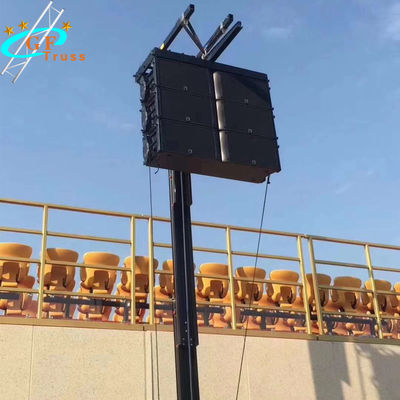 Nâng cao dòng Line Array Truss Crank Concert Stage Hợp kim nhôm nặng