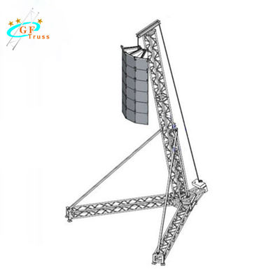 Loa Audio Line Array Hệ thống âm thanh Vật liệu hợp kim nhôm Chiều cao 12M
