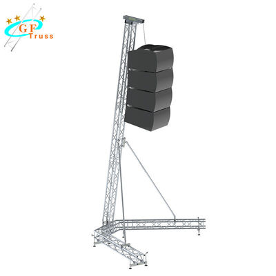 Loa Audio Line Array Hệ thống âm thanh Vật liệu hợp kim nhôm Chiều cao 12M
