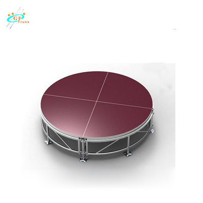 Tùy chỉnh Nền tảng sân khấu nhôm 0,8M 6082-T6 di động