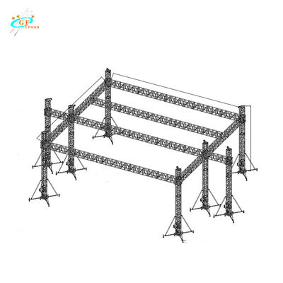 Chiếu sáng triển lãm 6061-T6 400mm Truss Spigot nhôm