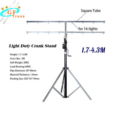 Line Array Crank Stand Truss Lift Tower for Hanging Lighting