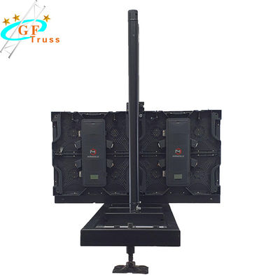 Hỗ trợ mặt đất Treo giàn màn hình LED bằng nhôm cho tủ LED