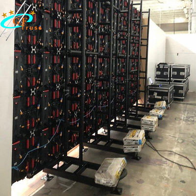 Hỗ trợ mặt đất Treo giàn màn hình LED bằng nhôm cho tủ LED