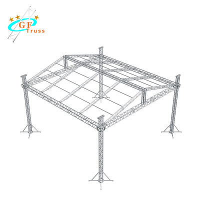 Hệ thống giàn mái bằng nhôm vuông 400 * 400mm cho buổi hòa nhạc