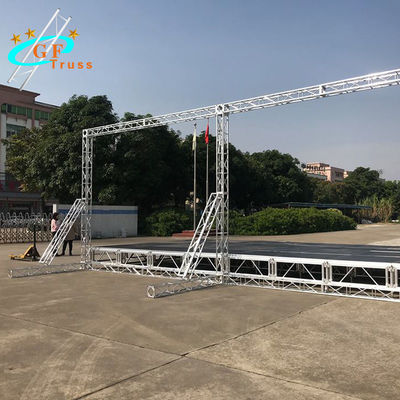 Buổi hòa nhạc sự kiện đám cưới sân khấu có thể điều chỉnh riser nền tảng bền để biểu diễn ngoài trời