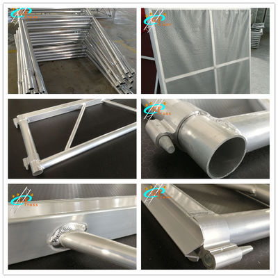 Buổi hòa nhạc sự kiện đám cưới sân khấu có thể điều chỉnh riser nền tảng bền để biểu diễn ngoài trời