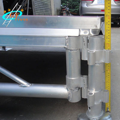 Nền tảng chịu lực cao có thể điều chỉnh bằng nhôm di động cho buổi hòa nhạc sự kiện ngoài trời