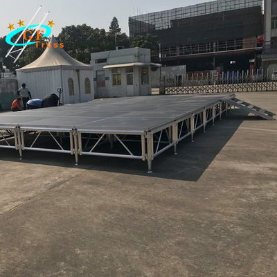 Bục sân khấu, hệ thống sân khấu di động tiệc trên sân khấu nhôm Bệ sân khấu nhảy múa