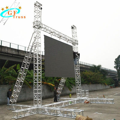Tam giác đồng nhất ứng suất nhôm Spigot Truss Chiều dài 4m