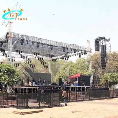 Chiếu sáng sân khấu triển lãm Kết cấu khung giàn khung nhôm Giàn ánh sáng nhôm