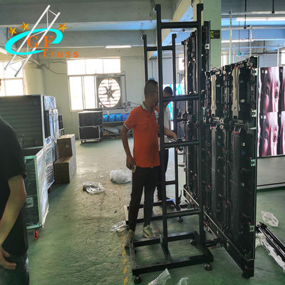 Hệ thống giàn xếp chồng bằng nhôm hợp kim nhôm Màn hình LED Hỗ trợ tường