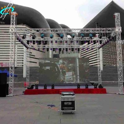 Chiếu sáng sân khấu triển lãm Kết cấu khung giàn khung nhôm Giàn ánh sáng nhôm
