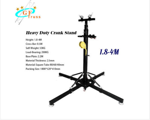 Tháp giàn nâng hạ bằng kính thiên văn nặng 4M để treo đèn chiếu sáng