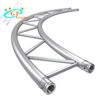 Giai đoạn vòng tròn màu tùy chỉnh 290 * 290mm Truss Spigot nhôm để trưng bày