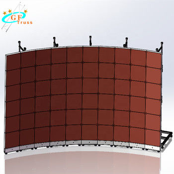 Màn hình LED T6 Hỗ trợ màn hình LED Kích thước mô-đun giàn 500mm * 1000mm