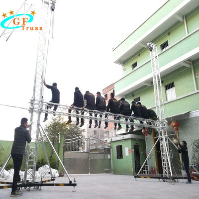 Trụ cột đèn chiếu sáng bằng nhôm TUV 6082 cho các sự kiện