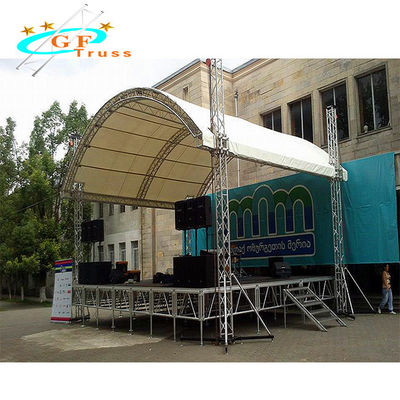 Chiếu sáng sân khấu triển lãm Kết cấu khung giàn khung nhôm Giàn ánh sáng nhôm