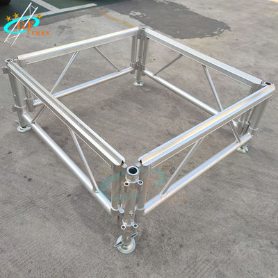0,6-1,0m Chiều cao có thể điều chỉnh Nền tảng sân khấu bằng nhôm không trượt