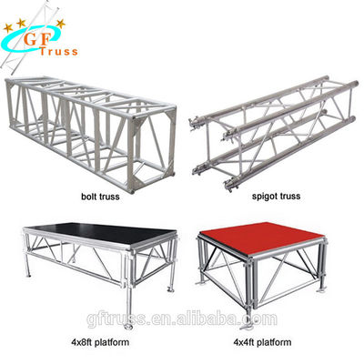 Nền tảng sân khấu gấp nhôm T6 di động cho chương trình sự kiện