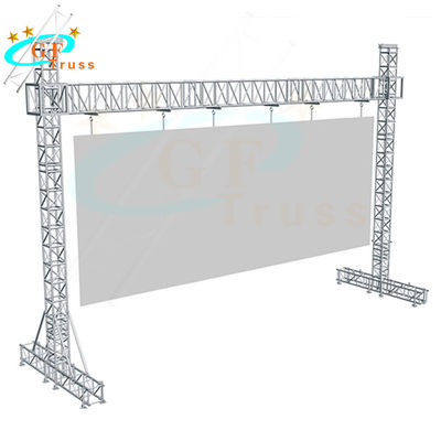 Hệ thống khung nhôm mục tiêu tùy chỉnh để treo tủ LED và đèn chiếu sáng