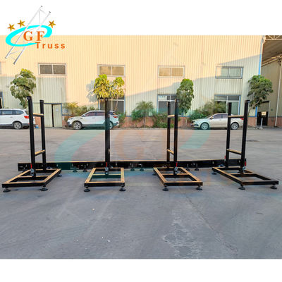 Hệ thống hỗ trợ hệ thống xếp chồng trên mặt đất Giàn màn hình LED sự kiện cho tủ