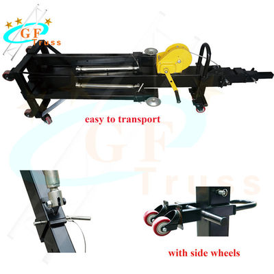 Tháp nâng tải 250kg Hệ thống giàn khoan hạng nặng Tay quay đứng Loa treo Loa